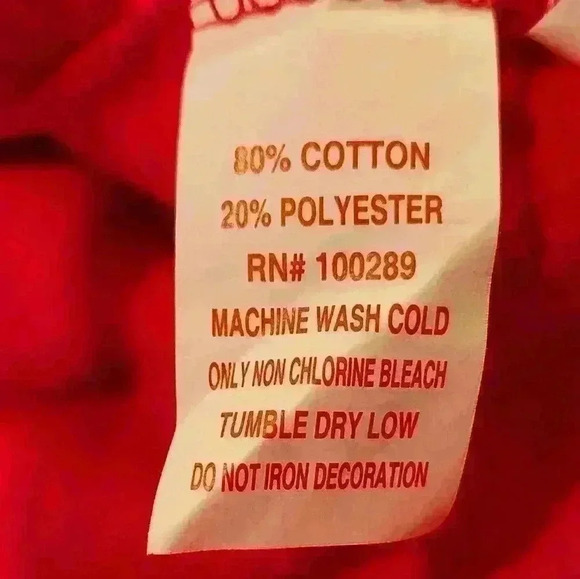 NWT Popularity Products Licensed Red Unisex Lifeguard Hoodie Hooded Sweatshirt - Picture 8 of 12